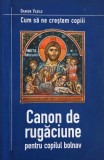 Cum sa ne crestem copiii. Canon de rugaciune pentru copilul bolnav - Danion Vasile (putin uzata)