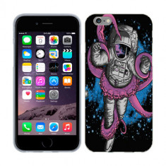 Husa iPhone 6S iPhone 6 Silicon Gel Tpu Model Octopus Astronaut foto