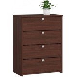 Dulap depozitat incaltaminte, pantofar, placa laminata, 4 sertare, wenge, 60x33x80 cm GartenVIP DiyLine, Artool