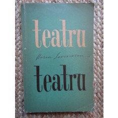 TEATRU - HORIA LOVINESCU