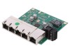 Switch Ethernet neadministrabil BRAINBOXES 5 porturi RJ45 5&divide;30VDC