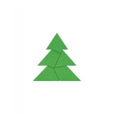 Joc puzzle IQ game din piatra Christmas Tree