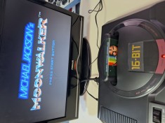 Michael Jackson Moonwalk caseta discheta clasic Sega Mega DriveGenesis