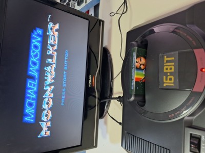 Michael Jackson Moonwalk caseta discheta clasic Sega Mega DriveGenesis foto