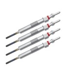 Pachet 4 x Bujie incandescenta 4,4 V M10x1 pentru motor diesel 1.5 dCi K9K , compatibila Dacia, Renault, Nissan