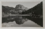 LACUL ROSU , FOTO AMBRUS , FOTOGRAFIE FORMAT CARTE POSTALA , PERIOADA INTERBELICA