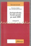 Cumpara ieftin Jurisprudenta Sectiei Penale Anul 2008 II - Inalta Curte De Casatie Si Justitie