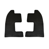 Set covorase auto din cauciuc Seat Alhambra 2 Vw Sharan 2 2010- Randul Al Treilea de scaune, presuri BestAutoVest, negre, 2 buc. AutoDrive ProParts