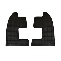 Set covorase auto din cauciuc Seat Alhambra 2 Vw Sharan 2 2010- Randul Al Treilea de scaune, presuri BestAutoVest, negre, 2 buc.