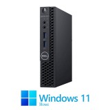 Mini PC Dell OptiPlex 3070, Quad Core i3-9100T, 8GB DDR4, 256GB SSD, Win 11 Home