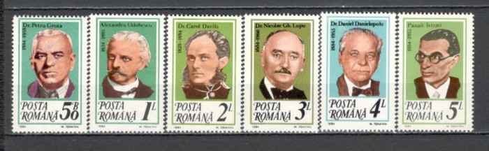 Romania.1984 Personalitati YR.799