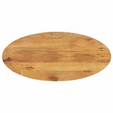 vidaXL Blat de masă oval, 140x50x3,8 cm, lemn masiv de mango