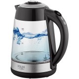 Fierbator de apa Adler AD 1285, 2200W, 1.7 L, rotire 360&deg;, afisaj LCD, iluminare LED, functie mentinere cald, 7 setari de temperatura, semnal sonor, c