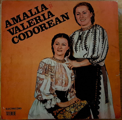 Disc Vinil Amalia și Valeria Codorean-Electrecord- ST-EPE 02805 foto