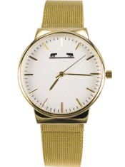 Ceas Dama Matteo Ferari Gold White Casual II foto