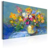 Cumpara ieftin Tablou pictat manual - Autumn Bouquet 90x60 cm