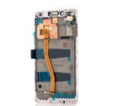 Display LCD Lenovo K6 Note, Complet, Alb (White)
