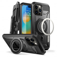 Husa Supcase UB Pro Mag MagSafe pentru Apple iPhone 15 Pro Max Negru