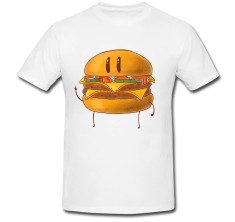 Tricou &amp;quot; Hamburger 3D &amp;quot; foto