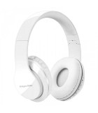 Casti Audio Bluetooth Kruger&amp;Matz Street KM0623 V4.1, Microfon, Card SD, Autonomie 10h, Alb