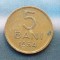Moneda 5 bani 1954 RPR necuratata