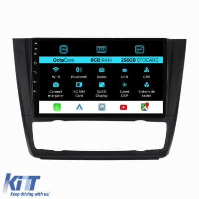 Navigatie Dedicata Bmw Seria 1 E82 E88 E81 E87 (2004-2011), 9Inch, 8Gb Ram,256Gb Stocare, CarPlay Performance AutoTuning foto
