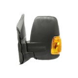 Oglinda exterioara Ford Transit/Tourneo, 2014-, Ford Transit/Tourneo, 2014-, partea Stanga, culoare sticla crom, sticla convexa, carcasa cu textura,