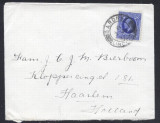 Great Britain 1937 Postal History Rare, Cover to Netherland Haarlem D.104