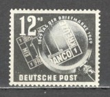 D.D.R.1949 Ziua marcii postale SD.22