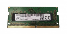 Memorii Ram Laptop Micron 8GB DDR4 PC4-2666V 2666Mhz MTA8ATF1G64HZ foto