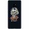 Husa silicon pentru Huawei Mate 20, Albert Einstein Caricature
