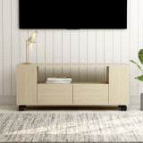 Comodă TV, stejar sonoma, 120x35x48 cm, lemn prelucrat, vidaXL