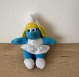 Jucării Pluș Retro Vintage - Ștrumfii Smurfette din Calendar Smurfs (Disney, Mcdonald's, 2000)