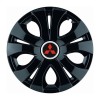 Set 4 Capace Roti Top Negru R16, Compatibil Cu Mitsubishi, Autohelix MSA