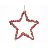 Cumpara ieftin Stea decorativa - Iron Red Star | Kaemingk
