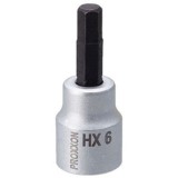 Proxxon 23578 - Capat cheie tubulara cu profil HEX6 50 mm 3/8 inch