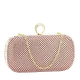 Cumpara ieftin Geanta clutch roz cu pietricele L-1061 05