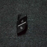 Comutator BMW X5 F15 F85 2013 OEM 9258297 1736130 Buton Start Stop Argintiu Aluminiu