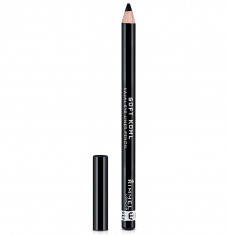 Creion de ochi Rimmel London Soft Kohl Kajal Eye Pencil 061 Jet Black 1.2 g foto