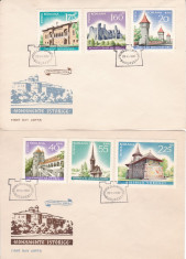 ROMANIA 1967 LP 650 MONUMENTE ISTORICE SERIE FDC foto