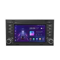 Navigatie Android Dedicata Audi A4 B6 B7 (2001 - 2008), 7Inch, 4Gb Ram, 64Gb Stocare, Bluetooth, WiFi, Carplay