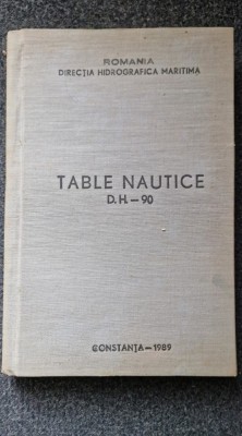 TABLE NAUTICE D.H. - 90 foto