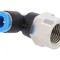 Racord Push-in Filetat 90&deg; 0.95-6 bar