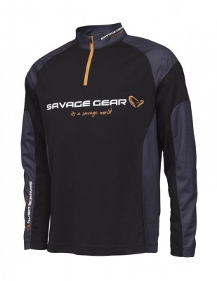 Bluza Savage Gear Tournament Gear Black INK,Marime M foto