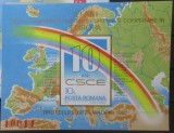 ROMANIA 1982 - LP 1060 , CONFERINTA PENTRU SECURITATE CSCE , COLITA NESTAMPILATA, Nestampilat