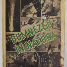 DUMNEZEU IN NATURA de CAMILLE FLAMMARION , 1938