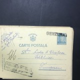 CP01 Carte postala veche Eforie Constanta - Timisoara stampila CENZURAT si Imprumutul Reintregirii WW2