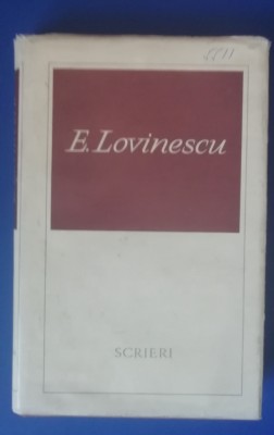 myh 26s - Eugen Lovinescu - Scrieri vol 8 - ed 1980 foto