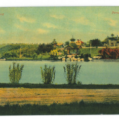 4340 - CRAIOVA, Bibescu Park, Romania - old postcard - used - 1908