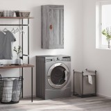 VidaXL Dulap de perete, gri sonoma, 34,5x34x90 cm, lemn prelucrat
